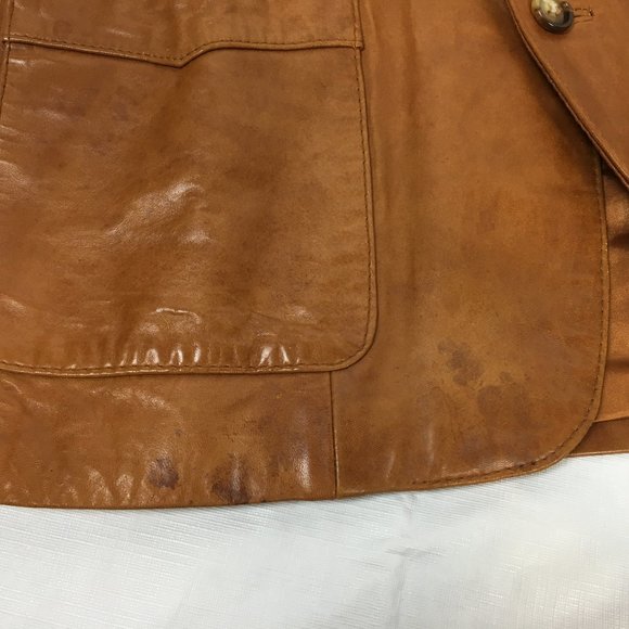 Texas Boot Clothing Leather Jacket 42 - Picture 6 of 7